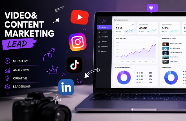 Video & Content Marketing Lead (m/ž)