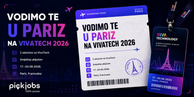 Giveaway: Osvoji putovanje u Pariz na VivaTech 2026